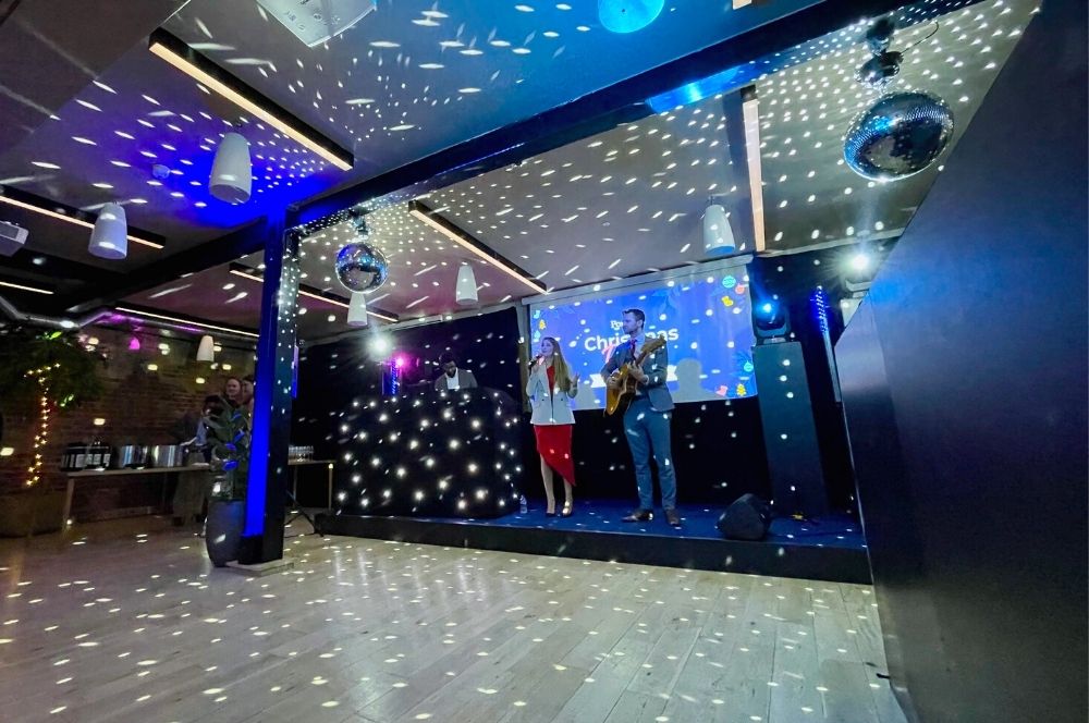 Christmas Party Production at The Conduit - Carby & Co Event Production & Entertainment Agency London